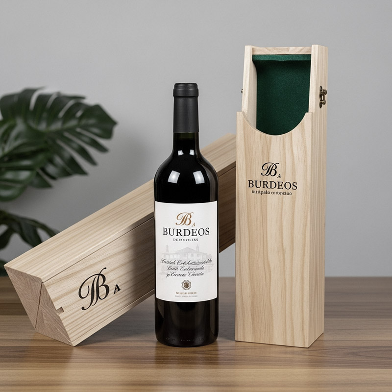 estuche vino personalizado, estuches de madera para vinos, estuche de vino con 2 copas